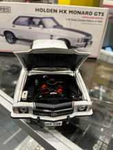 Load image into Gallery viewer, 1:18 Holden HX Monaro GTS Sedan Cotillion White 308 V8 Engine (18794)
