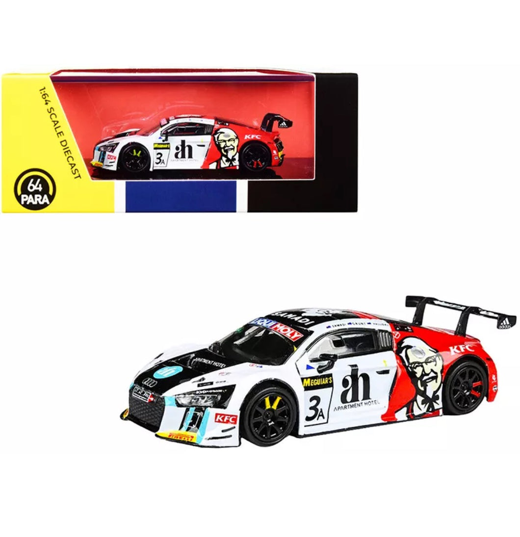 1:64 Audi R8 LMS #3 Ash Samadi - Daniel Gaunt - Matt Halliday 